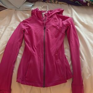 Sonic pink hooded define jacket